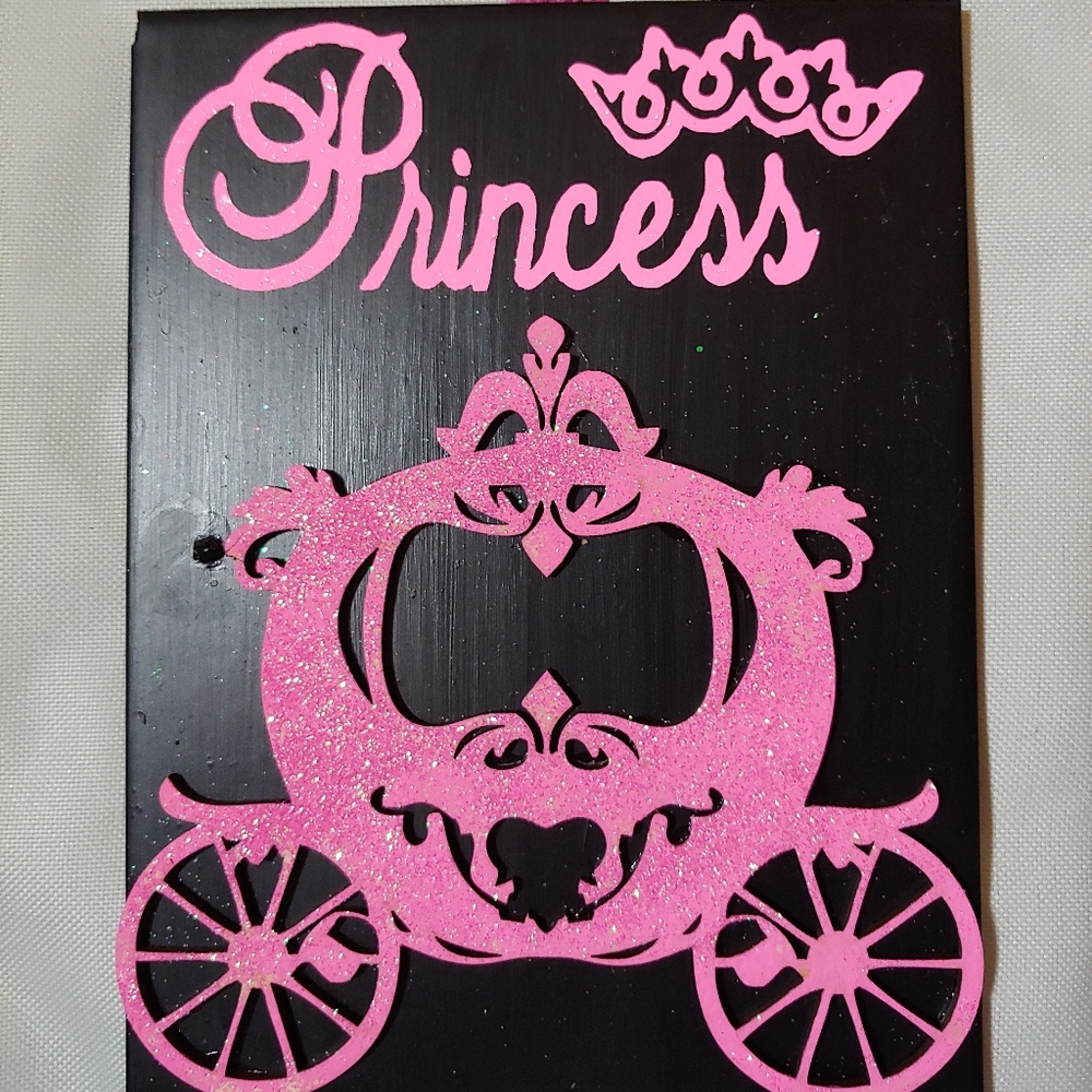 Princess Chalkboard Frame